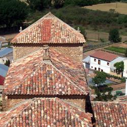 Tejado de la iglesia